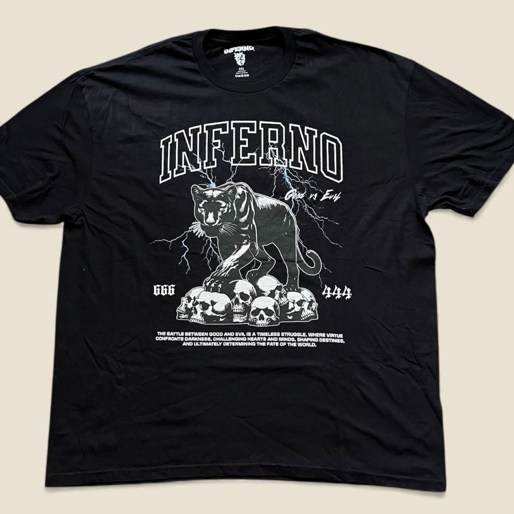 Inferno Good vs Evil Graphic T-Shirt